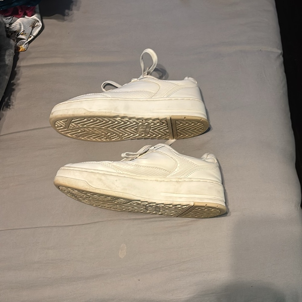 Classic White Sneakers - Picture 2 of 3